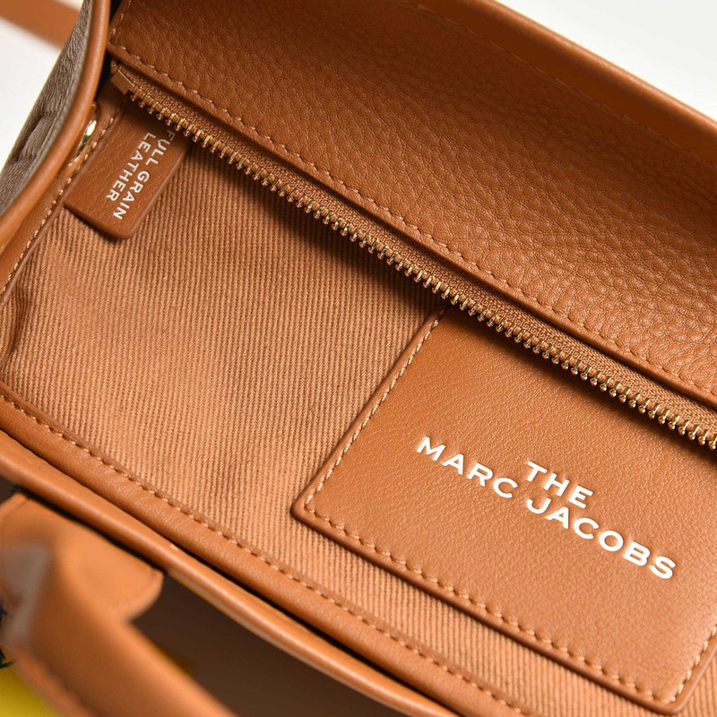 Marc Jacobs The Leather Mini Tote Leather Tote Bag - Mini/Brown