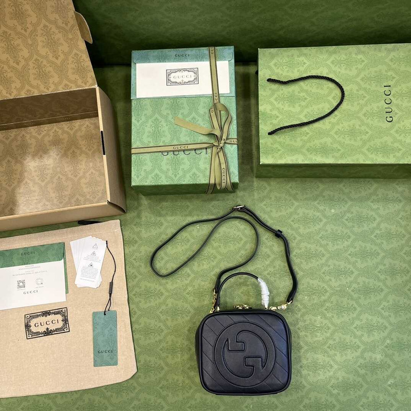 G*u*i blondie series handbag  black