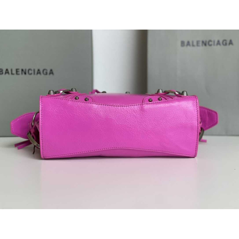 Ba*len*cia*ga Ba*len*cia*ga neo cagole small tote purple