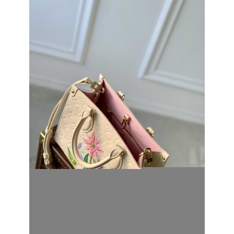 l**is V*t*n l**is V*t*n x yayoi kusama monogram white