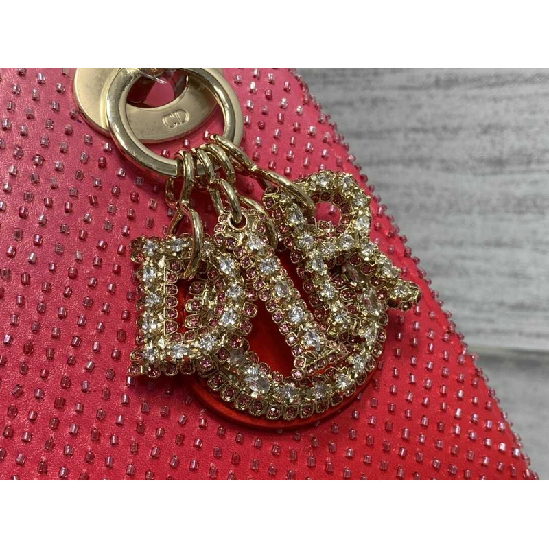 D*or ladyD*or glitter gradient bag pink