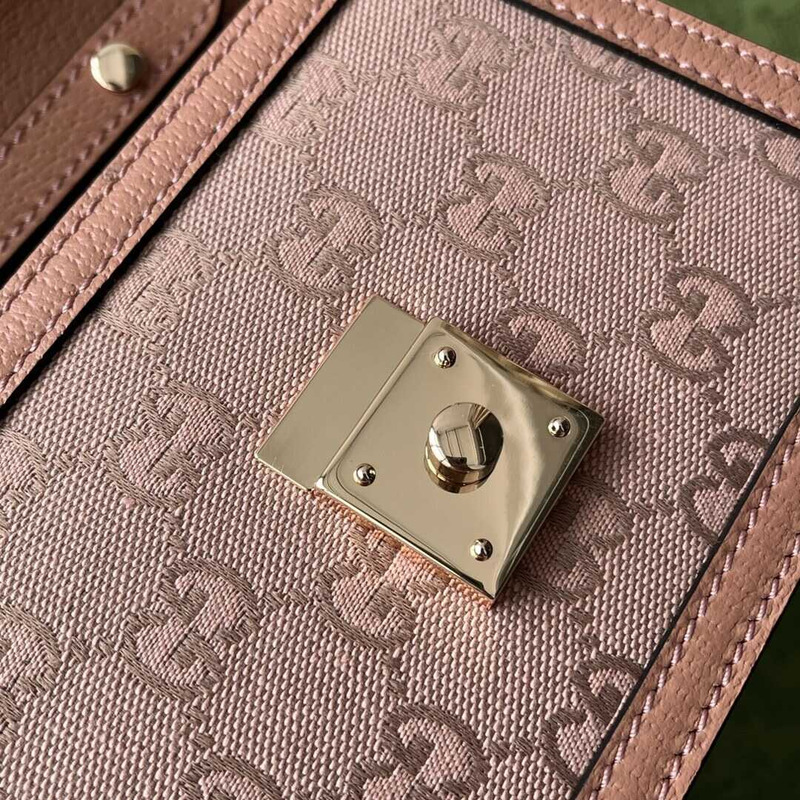 G*u*i small gg ophidia top-handle bag pink