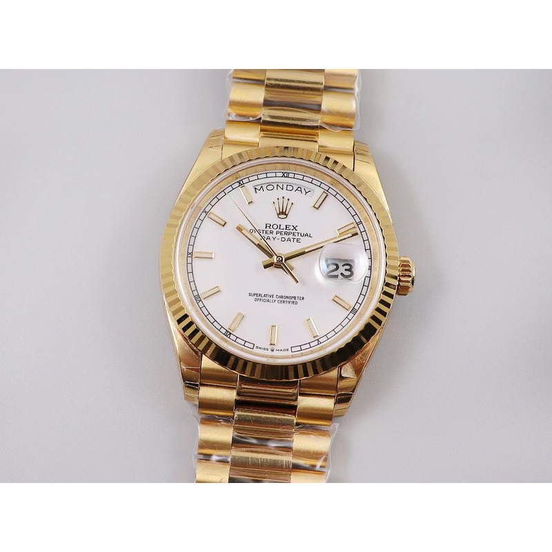 Rolex Oyster Perpetual Day-Date Watch Gold