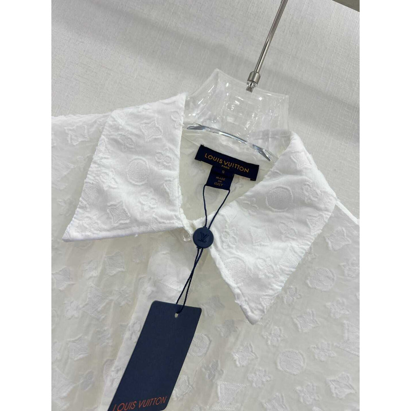 l**is V*t*n sleeveless shirt white