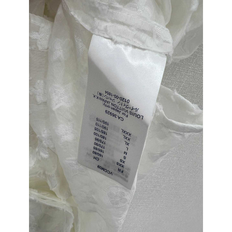 l**is V*t*n sleeveless shirt white