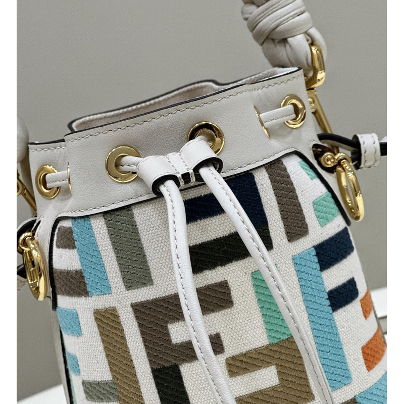 F**di small mon tresor bucket bag