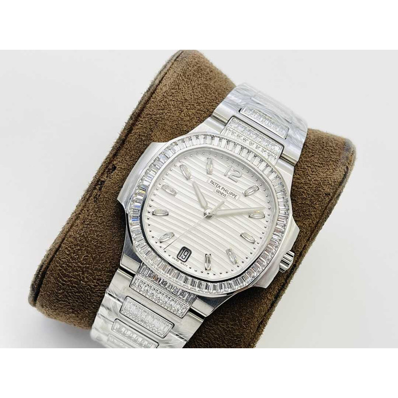 Patek Philippe Nautilus Watch Silver