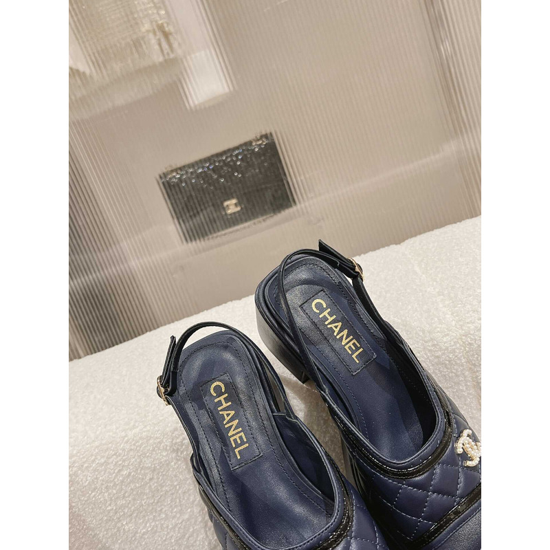 Ch*el platform sandals black