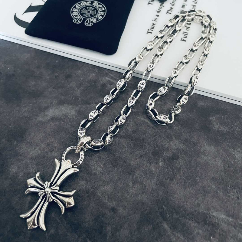 Chrome Heart Cross  Necklace