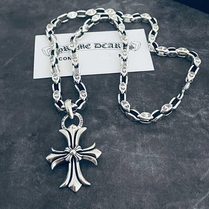 Chrome Heart Cross  Necklace