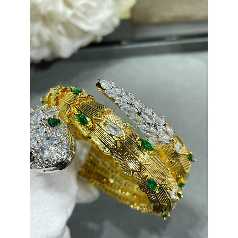 b*l*ai Di*m*nd serpenti snake bracelet