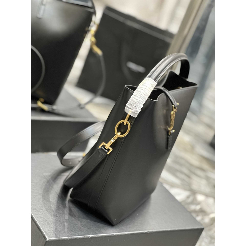 Saint Laurent Le 37 Bucket Bag In Black