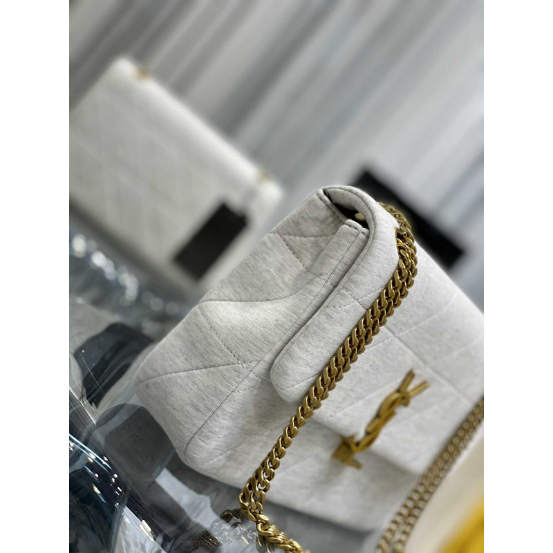 Saint Laurent Jamie Medium Shoulder Bag White