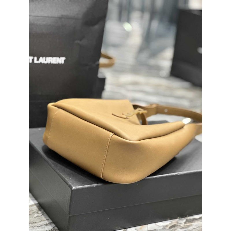 Saint Laurent Le5a7 Hobo Bag Small Yellow