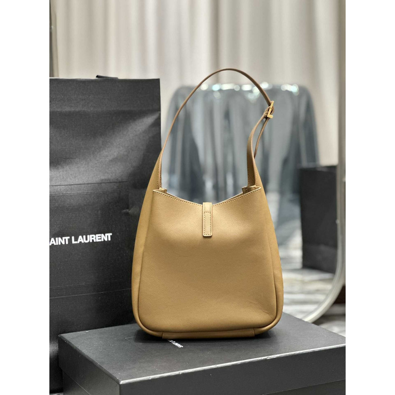 Saint Laurent Le5a7 Hobo Bag Small Yellow