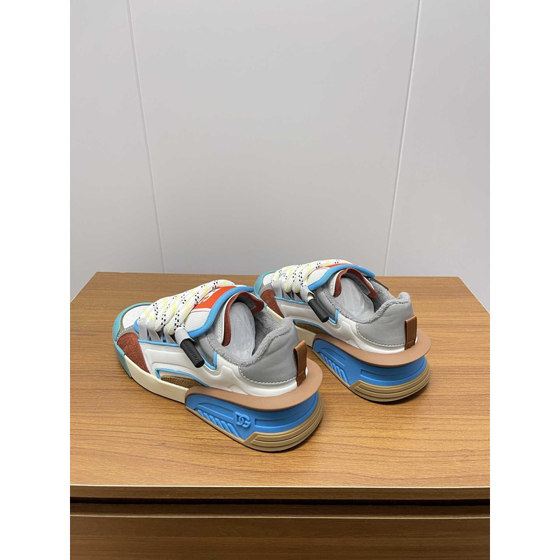 Dolce & Gabbana Blue Sneakers With Logo