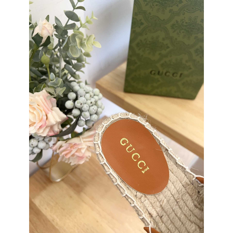 G*u*i interlocking g espadrilles multi color