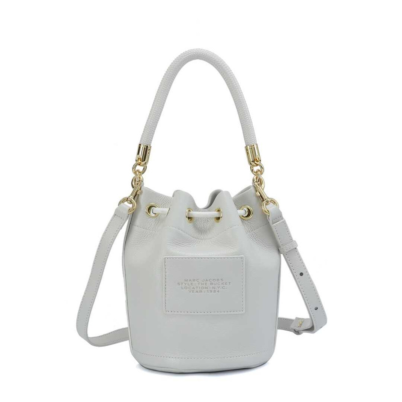 Marc Jacobs The Leather Bucket Bag White