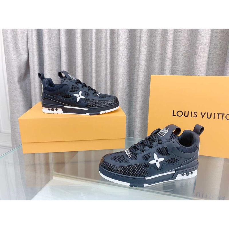 l**is V*t*n lv skate sneaker black