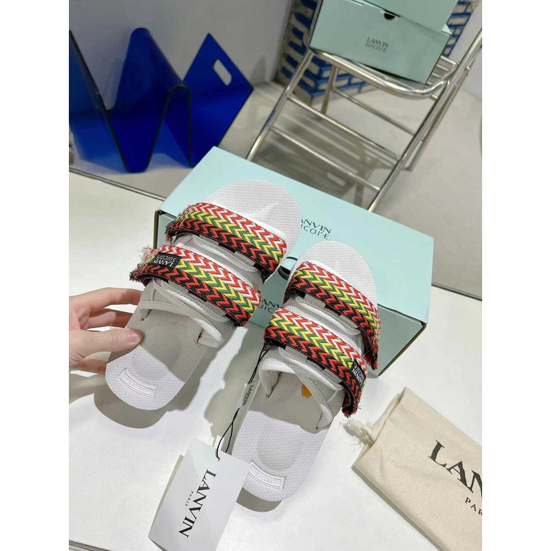 Lanvin x Suicoke Sandals White