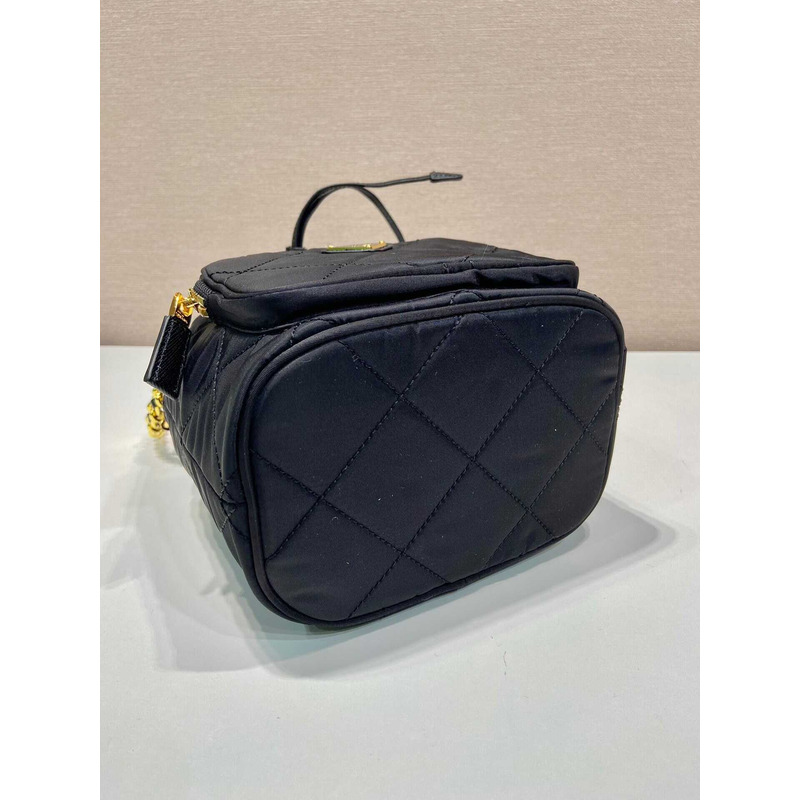 Pra*a re-nylon shoulder bag black