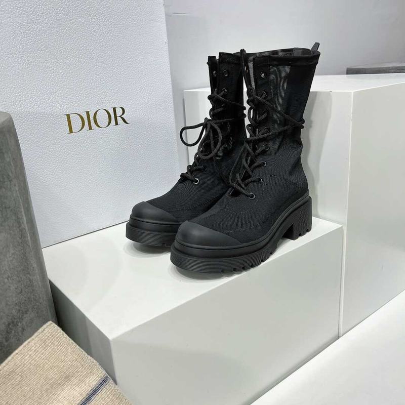 D*or turner lace-up converse boots black