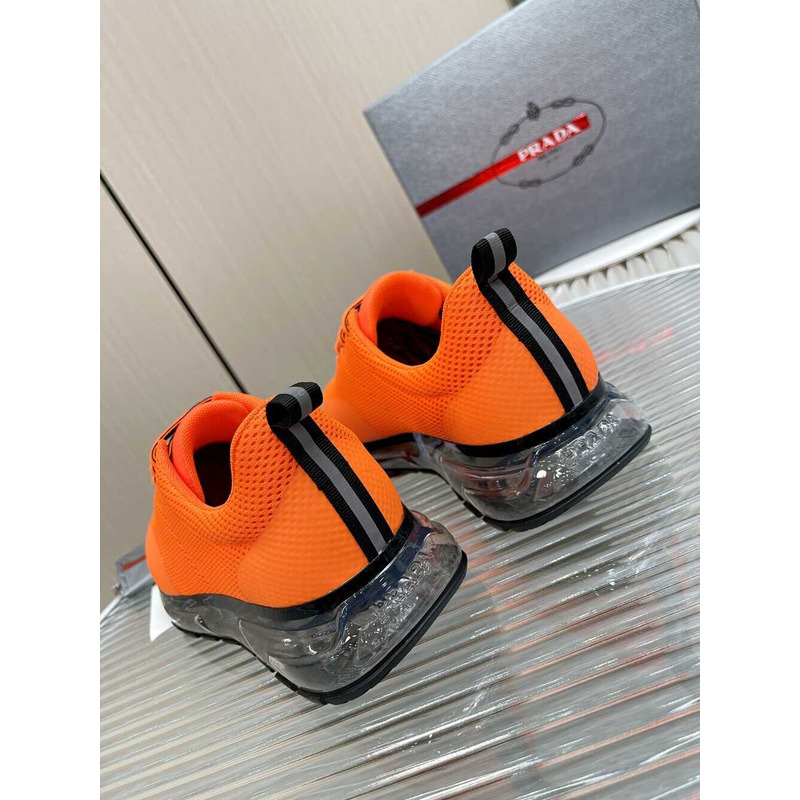 Pra*a collison cross low sneakers orange