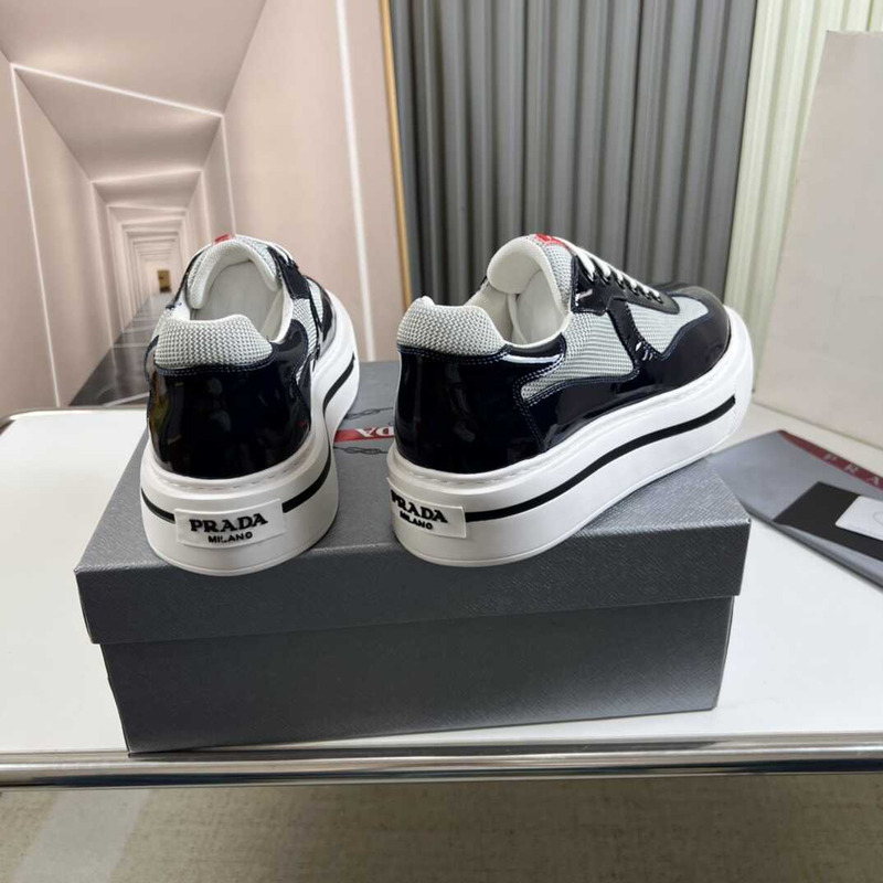 Pra*a low sneakers navy blue
