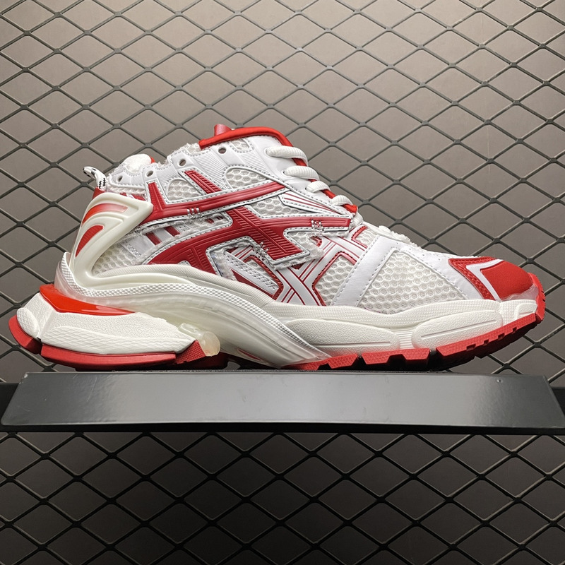 Ba*len*cia*ga runner sneakers red