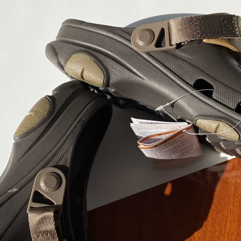 Cr*0*s classic all terrain sandals coffee