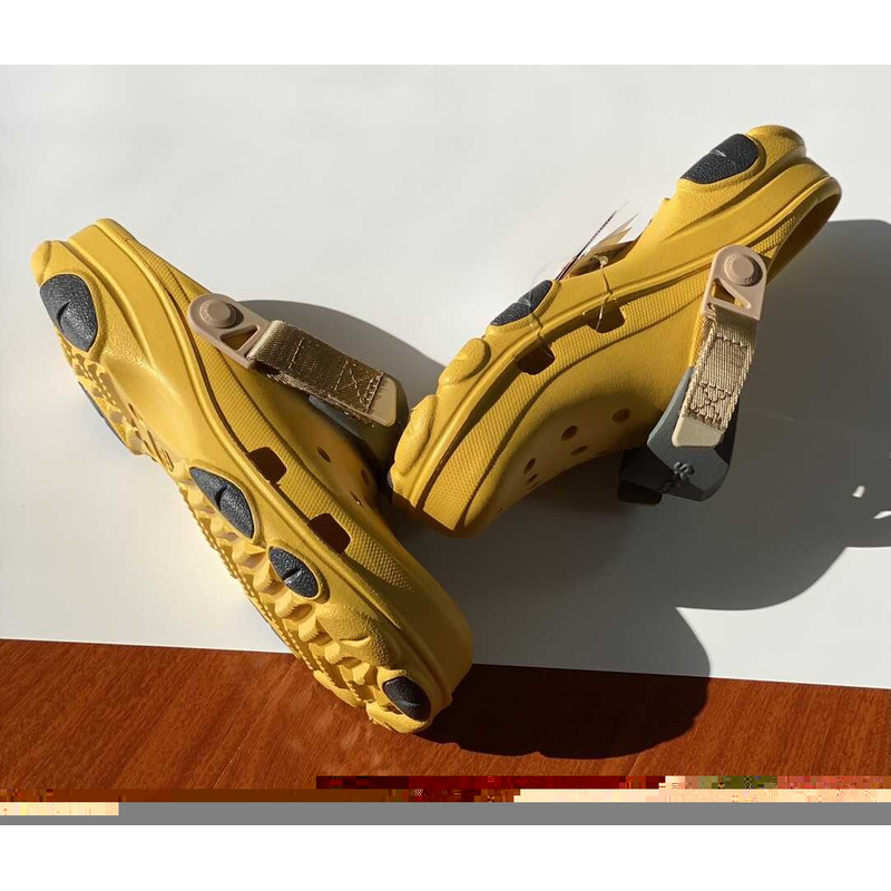 Cr*0*s classic all terrain sandals yellow