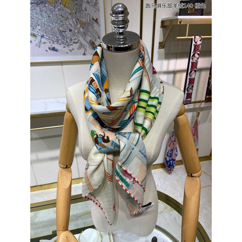 H**mes costume de fete square scarf observation wheel