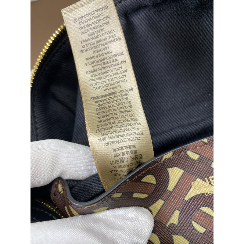 B**rry logo electronic canvas belt bag