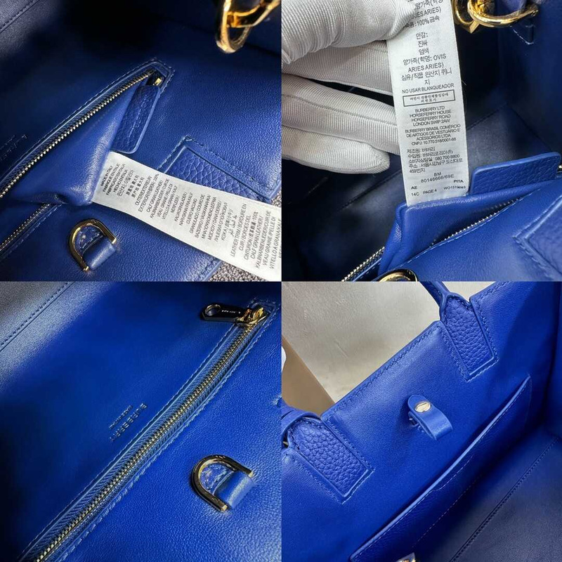 B**rry frances cotton mini tote blue