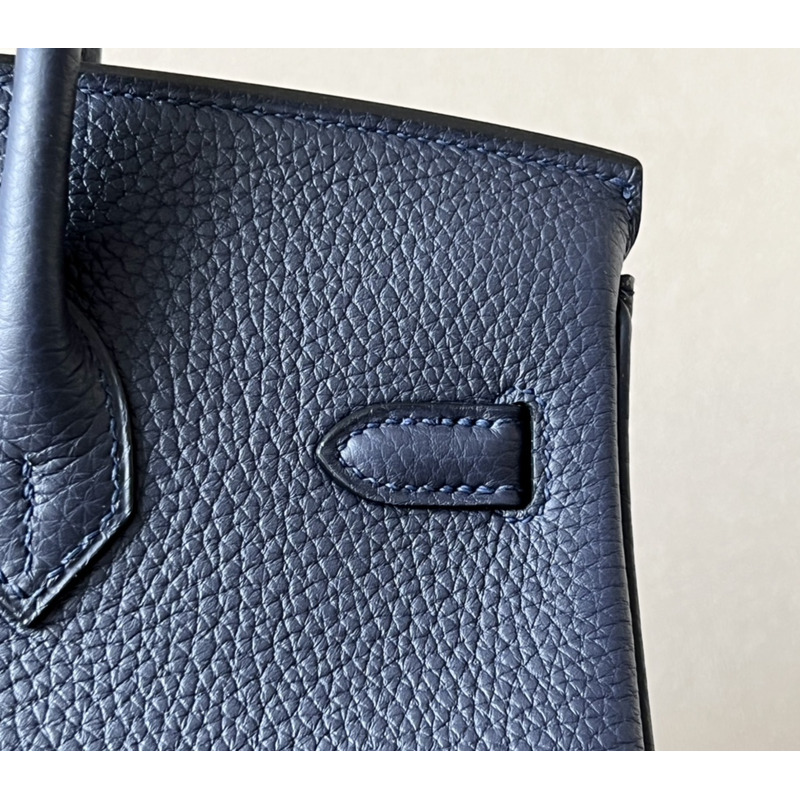 H**mes birkin togo 25 raisin dark blue