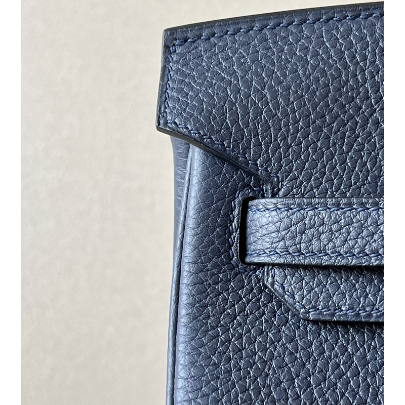 H**mes birkin togo 25 raisin dark blue