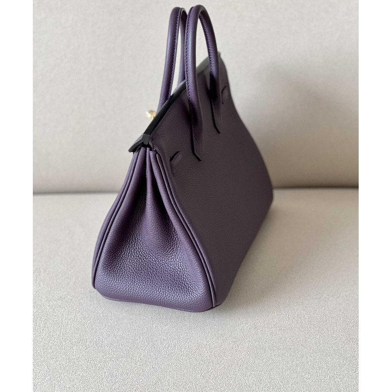 H**mes birkin togo 25 raisin purple