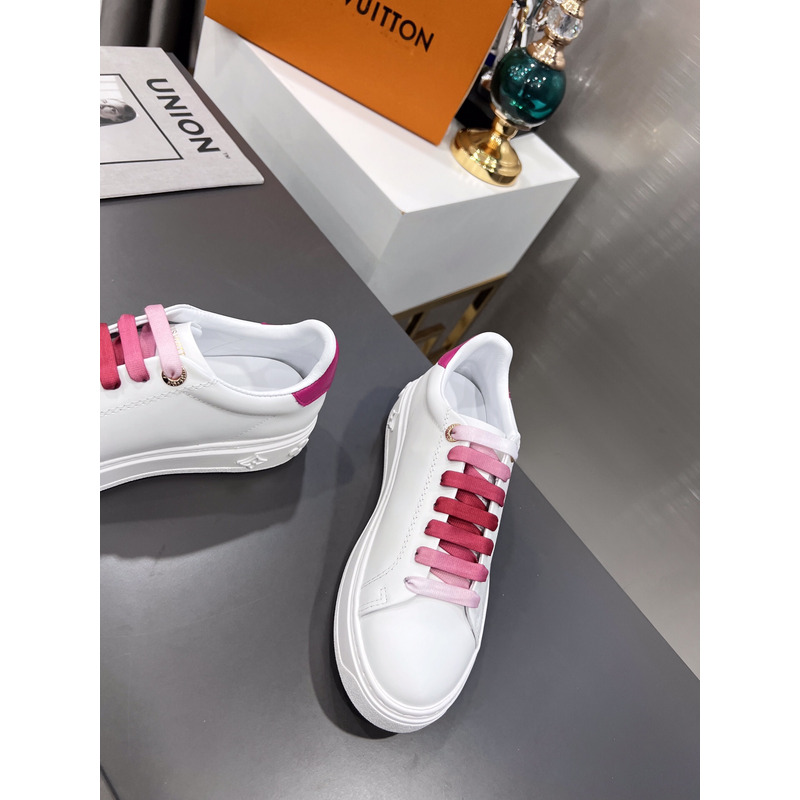 l**is V*t*n time out sneaker white pink sneaker