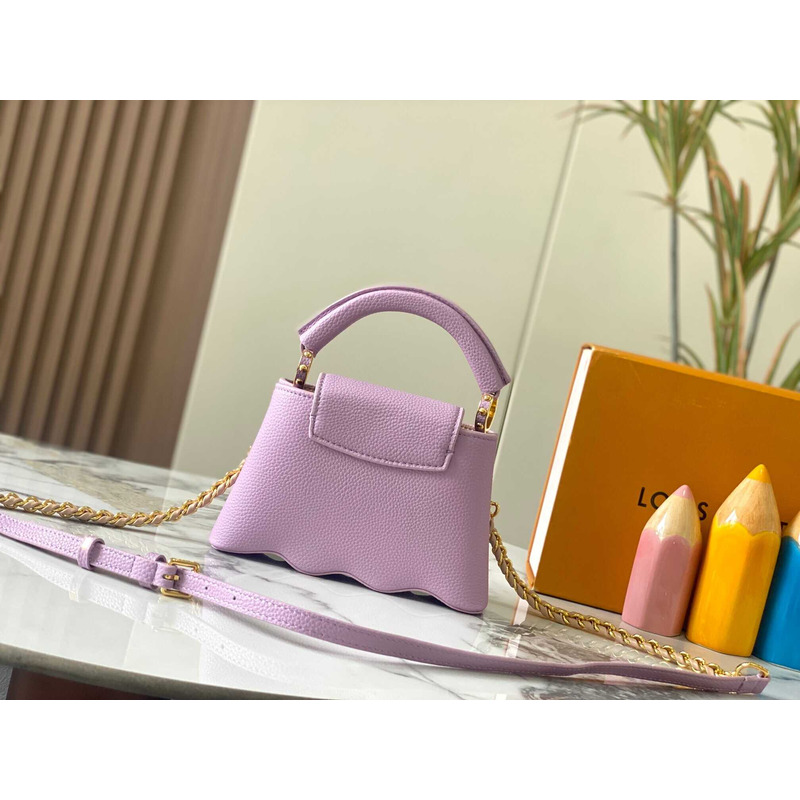 l**is V*t*n capucines mini bag light purple