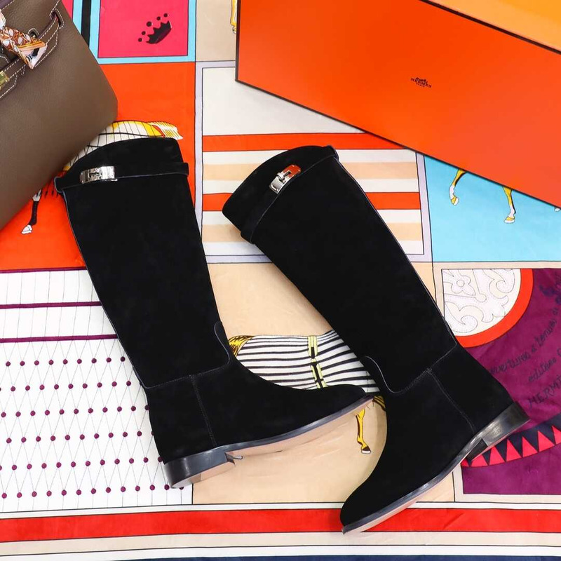 H**mes faustine boot black