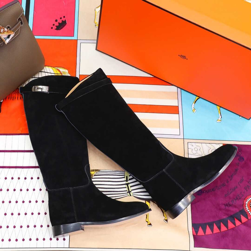 H**mes faustine boot black