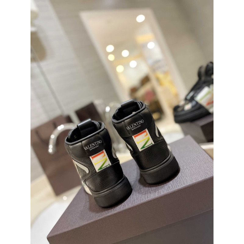 Valentino VLTN High Top Sneaker Black