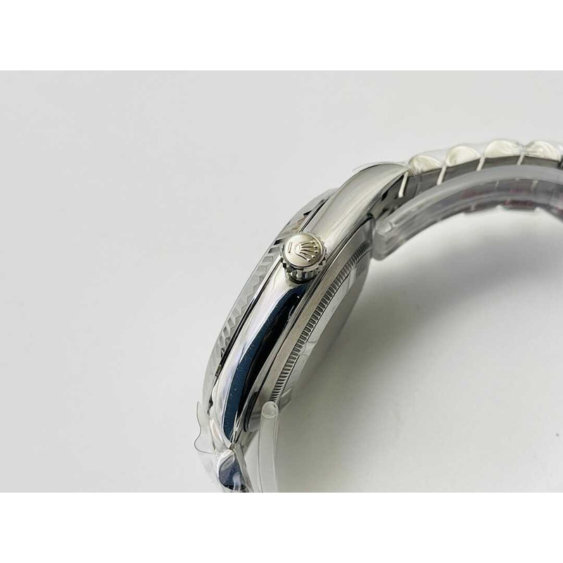 Rolex Oyster Perpetual White Rolesor Gold - Green Dial C Factory Watches