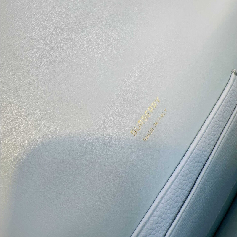 B**rry mini tb monogram lock bag blue