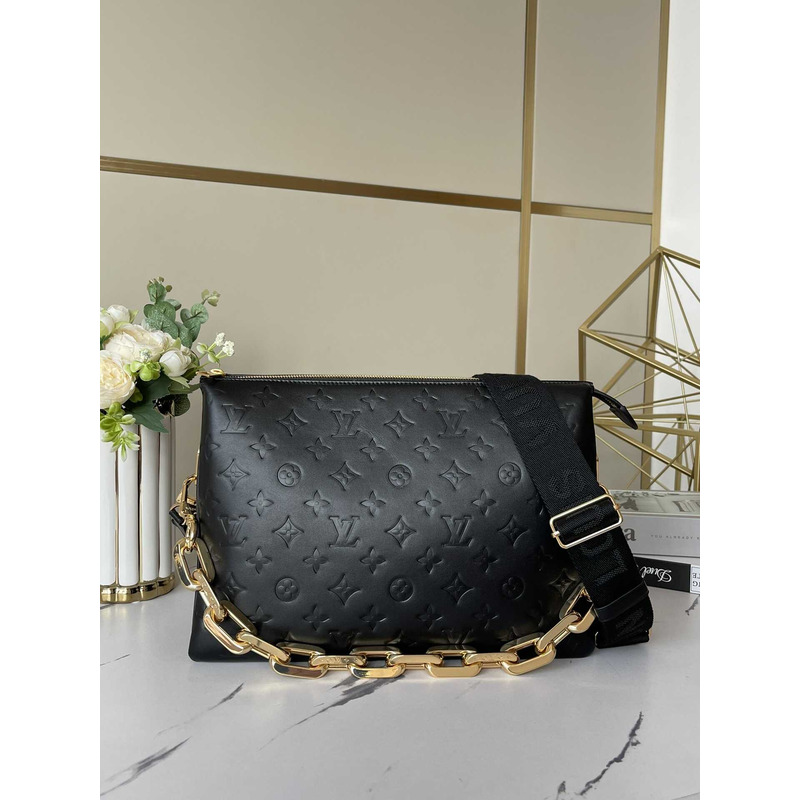 l**is V*t*n coussin gold hardware mm black