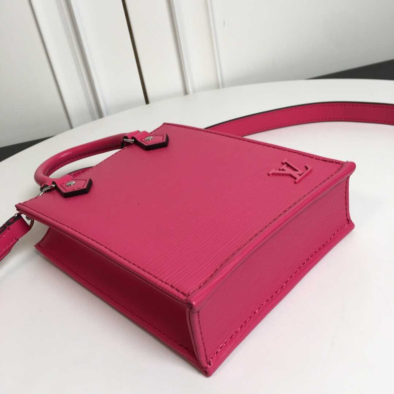 l**is V*t*n petit sac plat epi leather rose pink