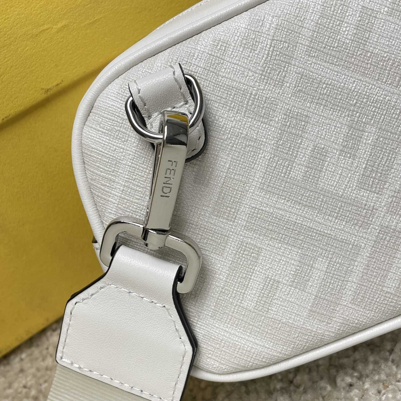F**di messenger bag men white