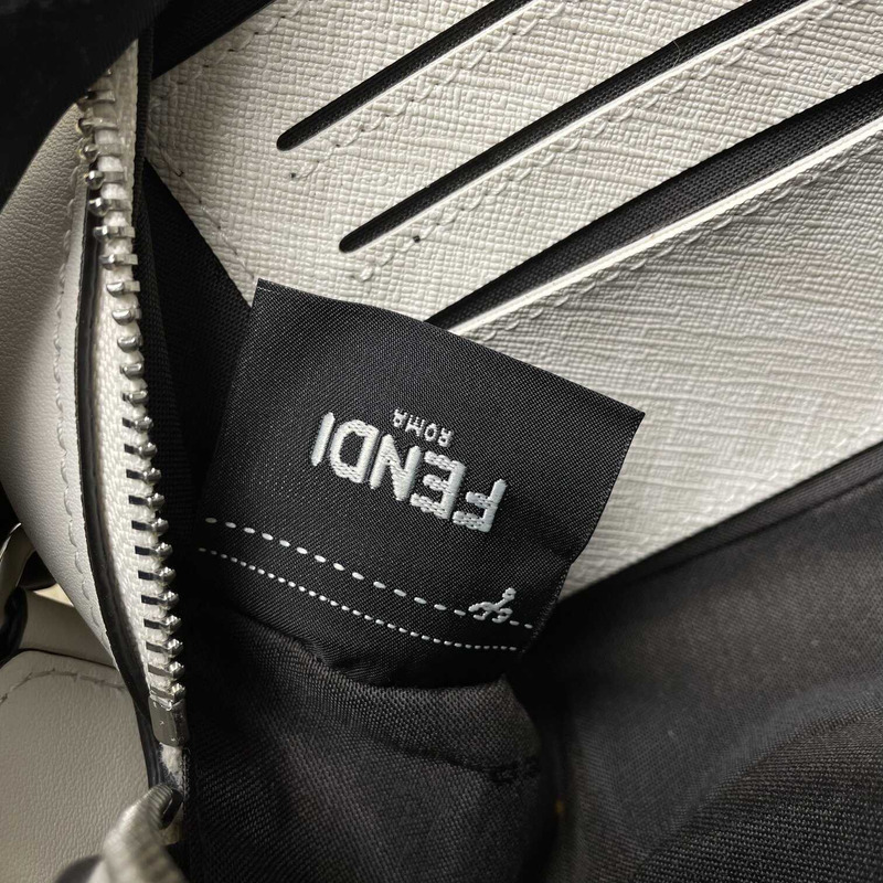 F**di messenger bag men white