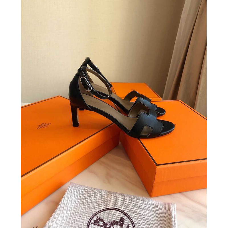 H**mes legend sandal black