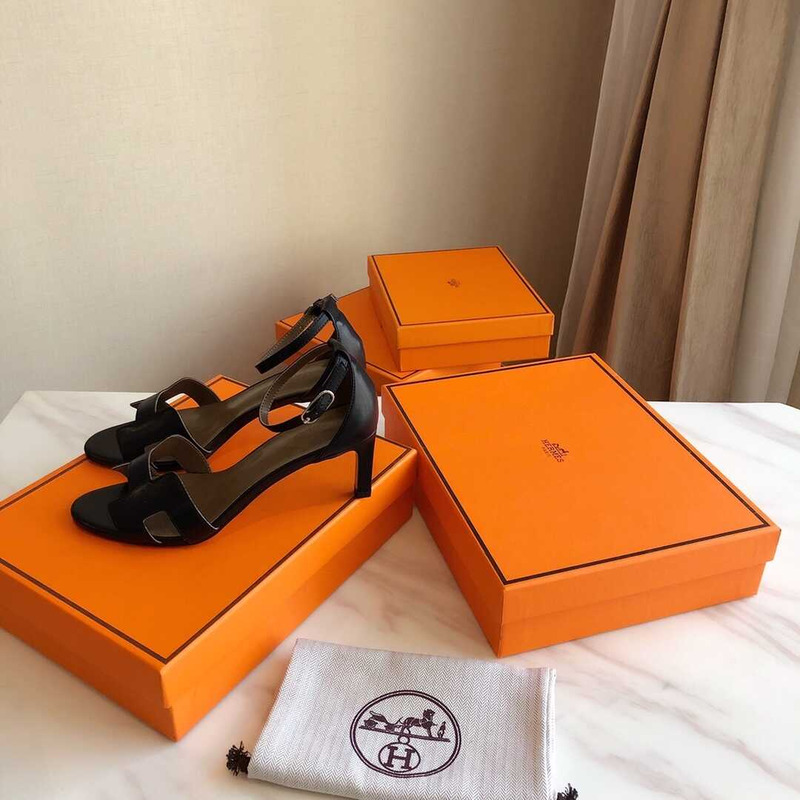 H**mes legend sandal black